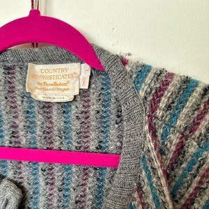 Country Sophisticates - Vintage Oversized Cardigan